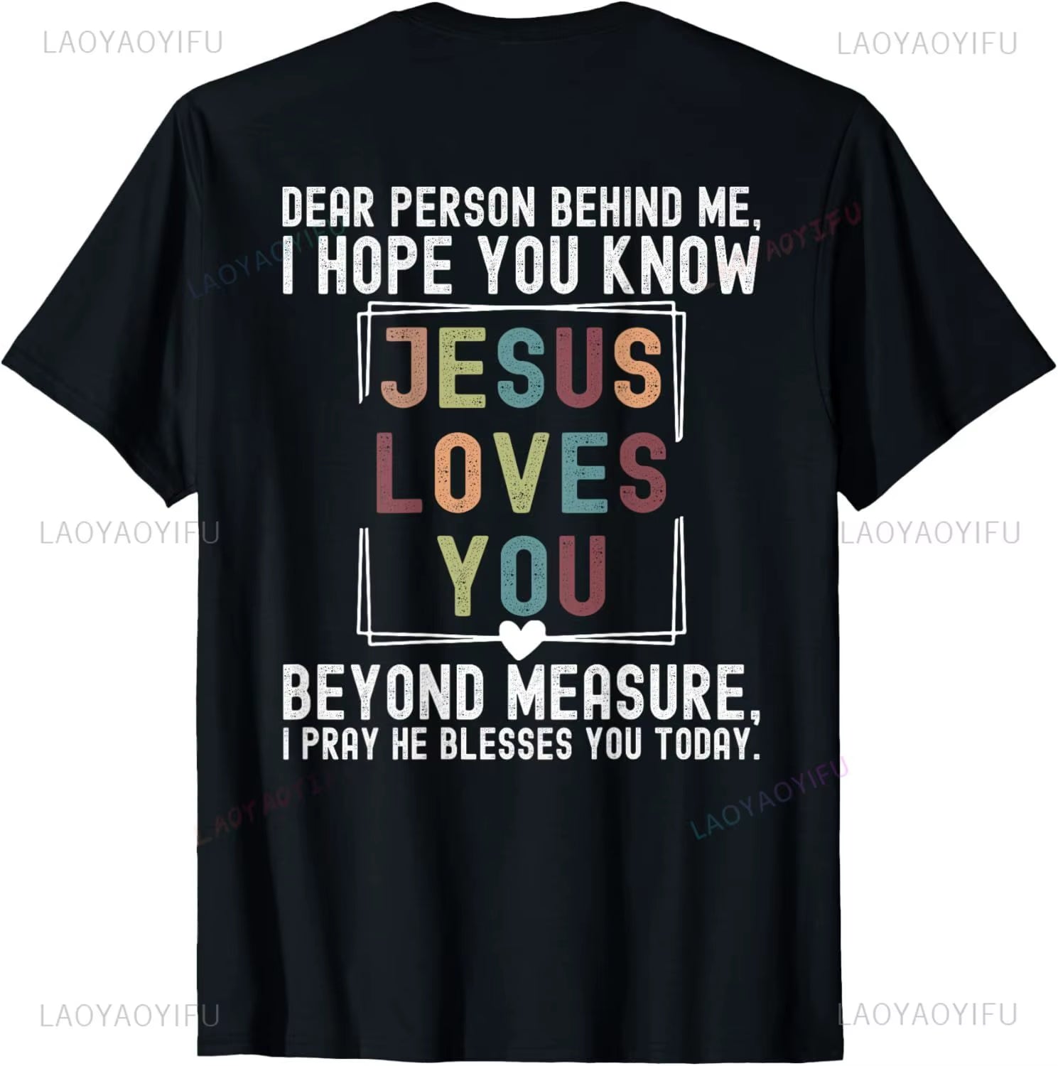 I Love Jesus T Shirt for Men Short Sleeved God Cross Religion T-Shirt Church Christian Tshirt Fashion Street Tee Top Gift